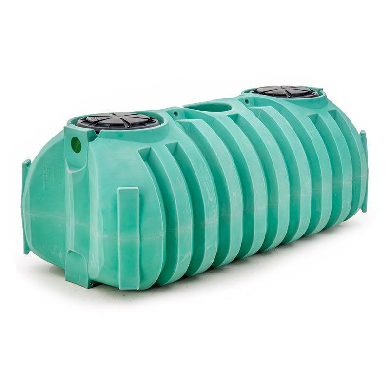 1000 Gallon Low Profile Plastic Two Compartment Septic Tank 43517 Barr Barr Plastics 7253