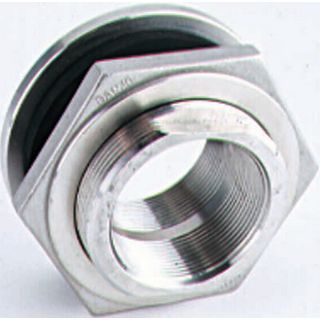 Stainless -16 AN Steel Bulkhead Fitting