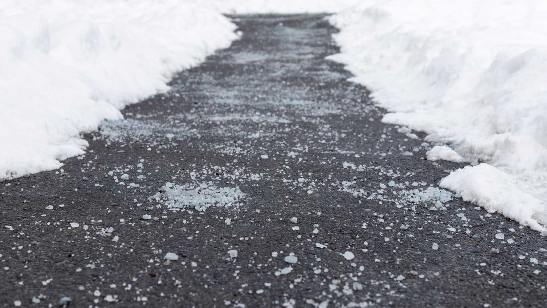 Why do we use salt brine solution over road salt?