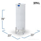 100 Gallon 15 Degree Plastic Cone Bottom Tank | CB0100-23