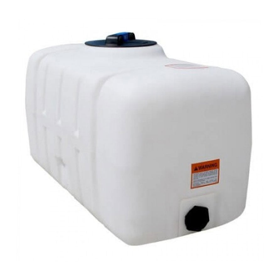 100 Gallon Plastic Portable Flat Bottom Utility Tank | 42343