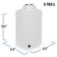 1000 Gallon Plastic Vertical Liquid Storage Tank | 40152