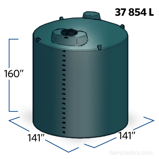 10000 Gallon Vertical Water Storage Tank | 41379