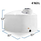 1100 Gallon Plastic Vertical Liquid Storage Tank | 40070