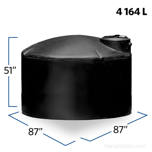 1100 Gallon Vertical Water Storage Tank | 40704