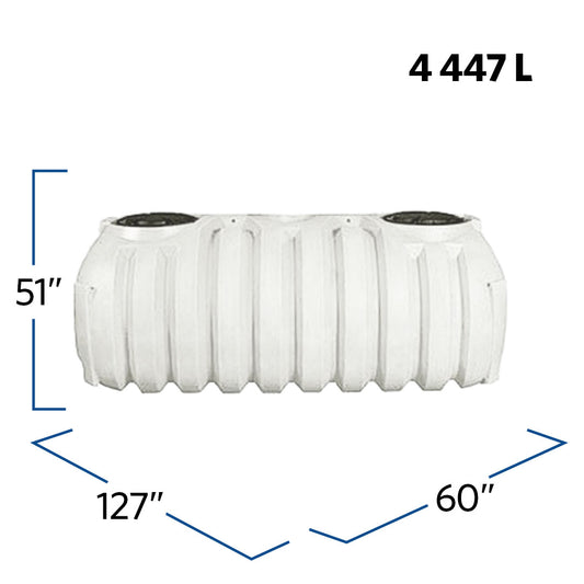 1175 Gallon Plastic Underground Water Storage Cistern Tank | 44405