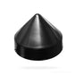 12.0" Cone Polypropylene Pile Cap (Black) | PILECAP 12.0B