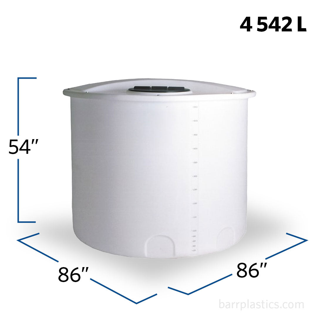 1200 Gallon Open Top Vertical Tank | OP1200-86