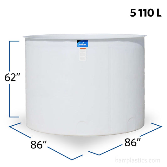 1350 Gallon Open Top Vertical Tank | OP1350-86