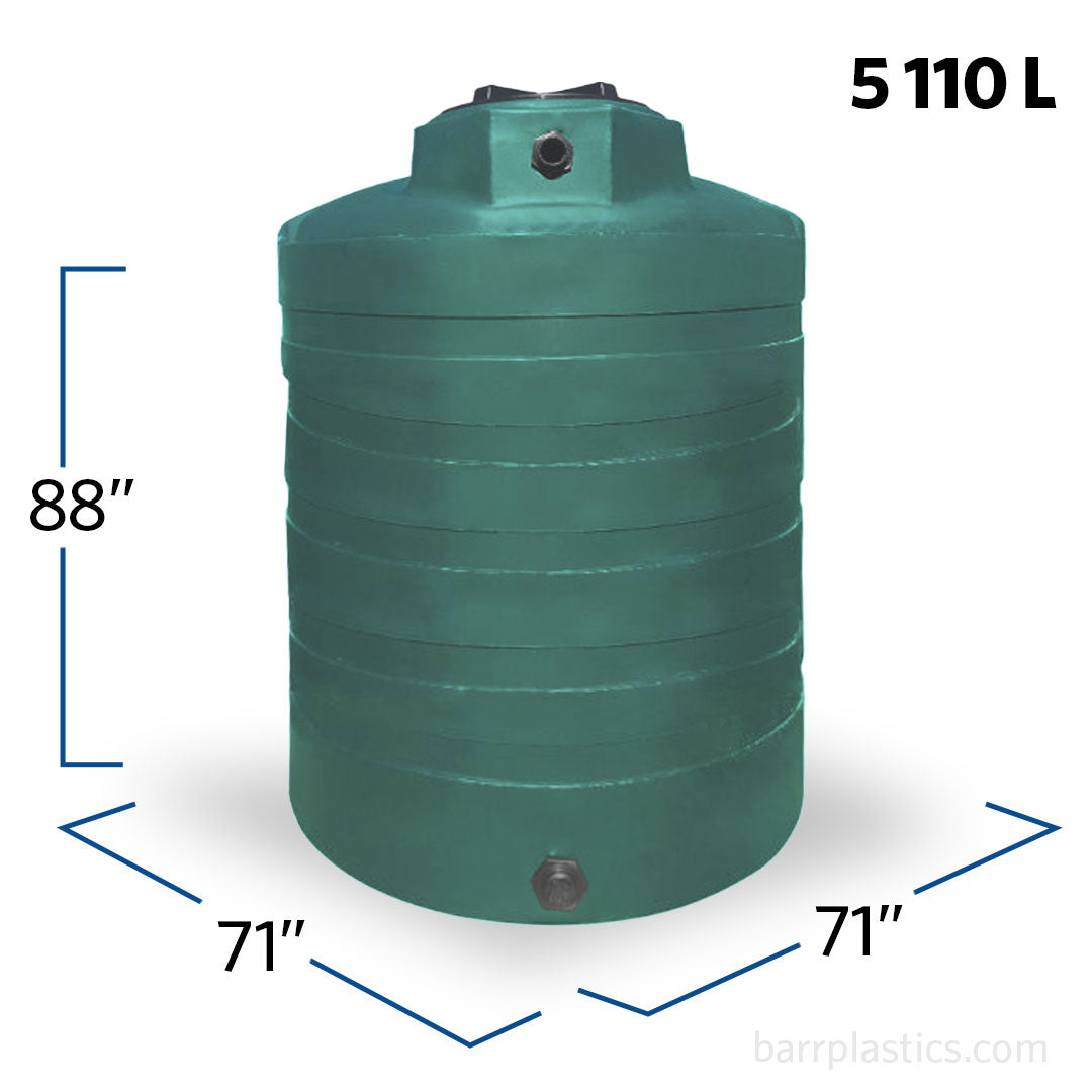 1350 Gallon Vertical Water Storage Tank | 40858