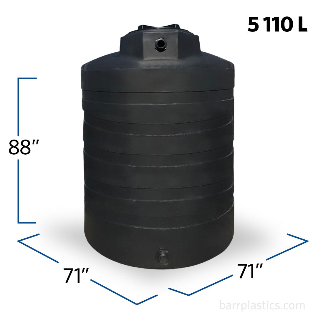 1350 Gallon Vertical Water Storage Tank | 40860