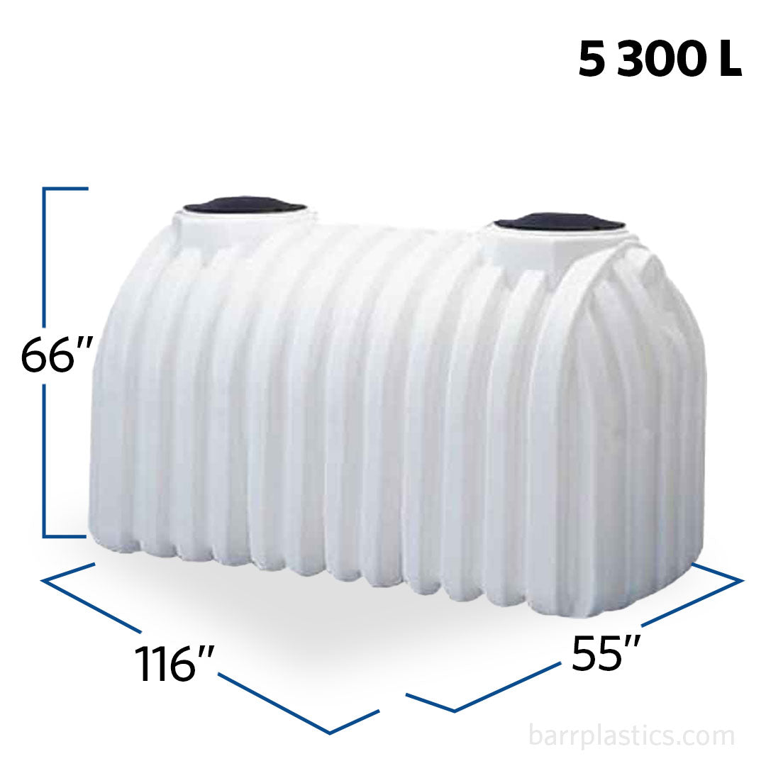 1400 Gallon Plastic Underground Water Storage Cistern Tank | 41893