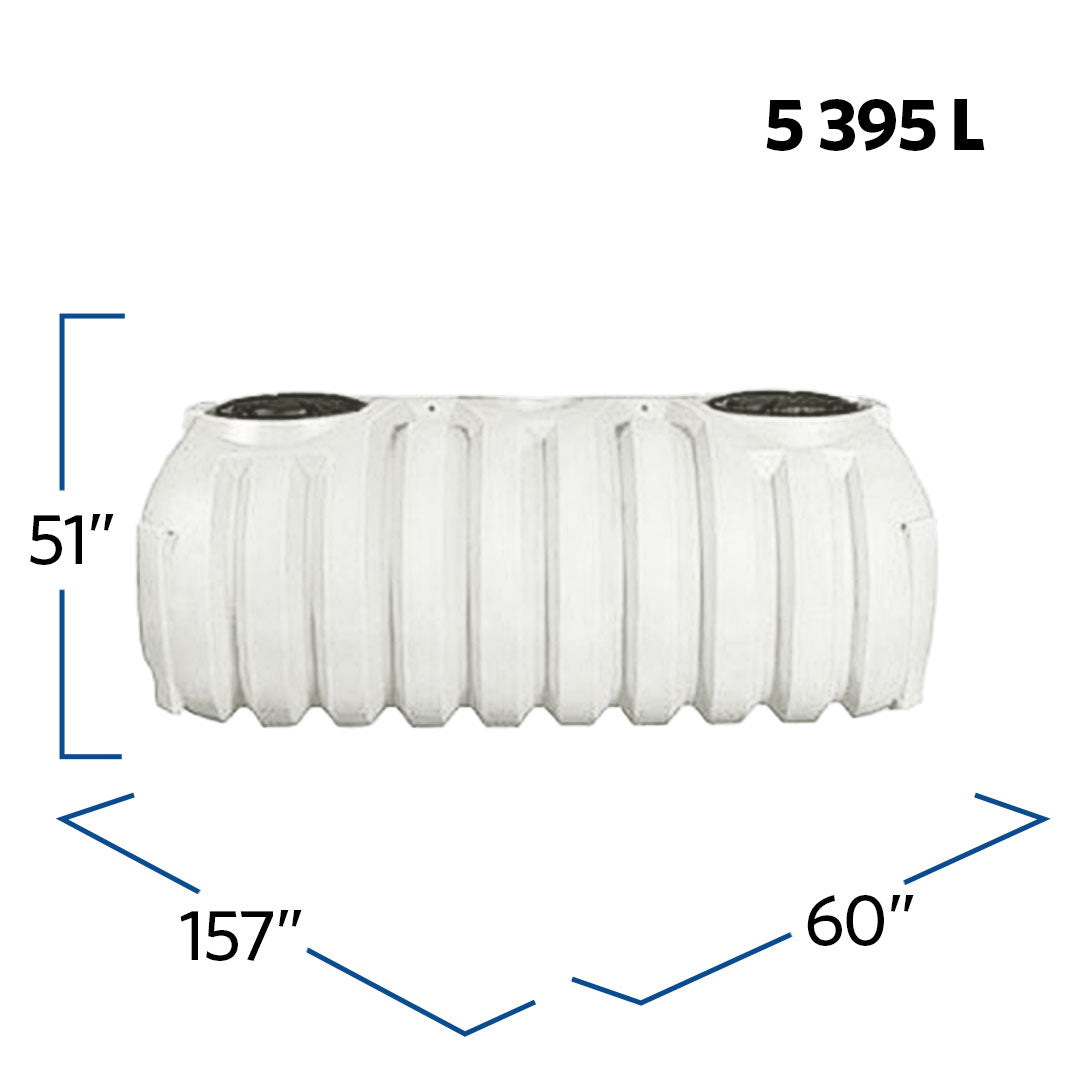 1425 Gallon Plastic Underground Water Storage Cistern Tank | 44406