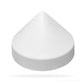 14.5" Cone Polypropylene Pile Cap (White) | PILECAP 14.5W