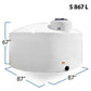 1550 Gallon Plastic Vertical Liquid Storage Tank | 40235