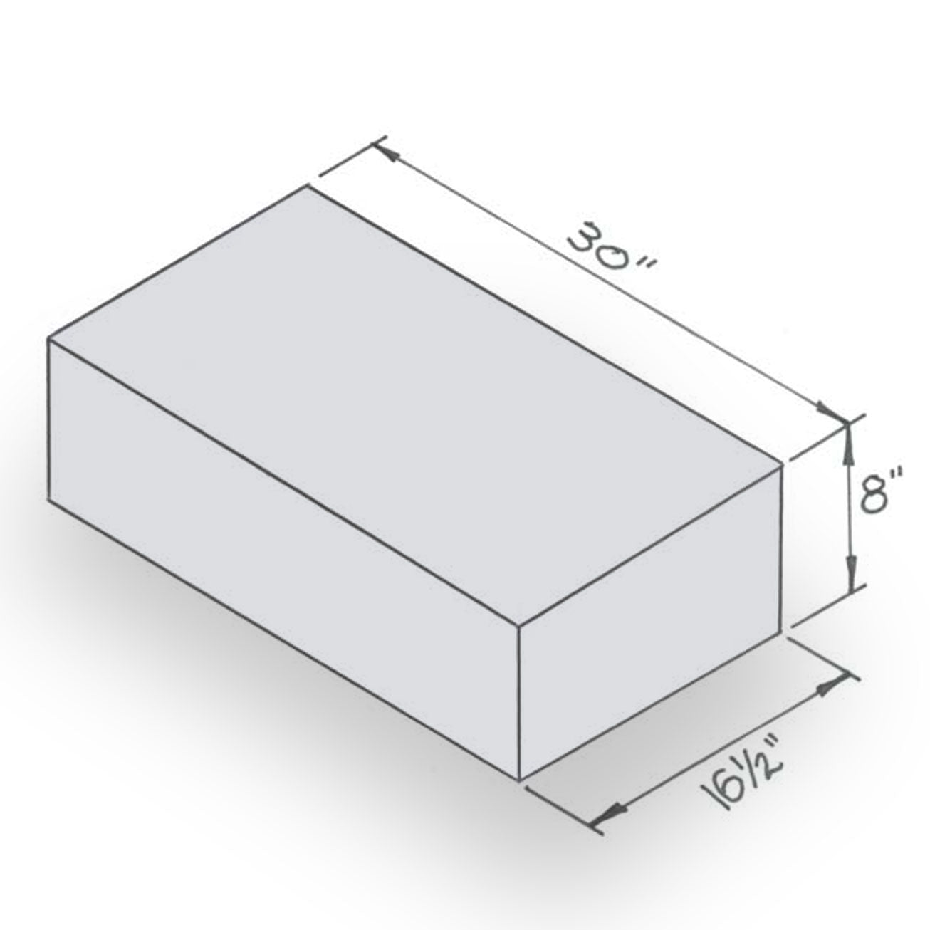 16 Gallon Box Shaped Tank | T13HW