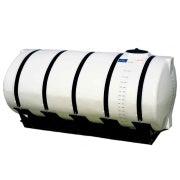 1600 Gallon Plastic Horizontal Elliptical Cradle Tank | HED1600-78