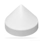 17.0" Cone Polypropylene Pile Cap (White) | PILECAP 17.0W