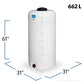 175 Gallon Plastic Vertical Liquid Storage Tank | VT0175-31