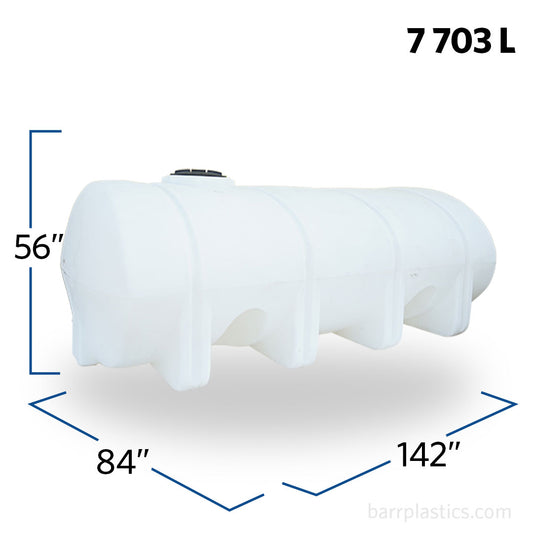 2035 Gallon Horizontal Elliptical Leg Tank | 40618