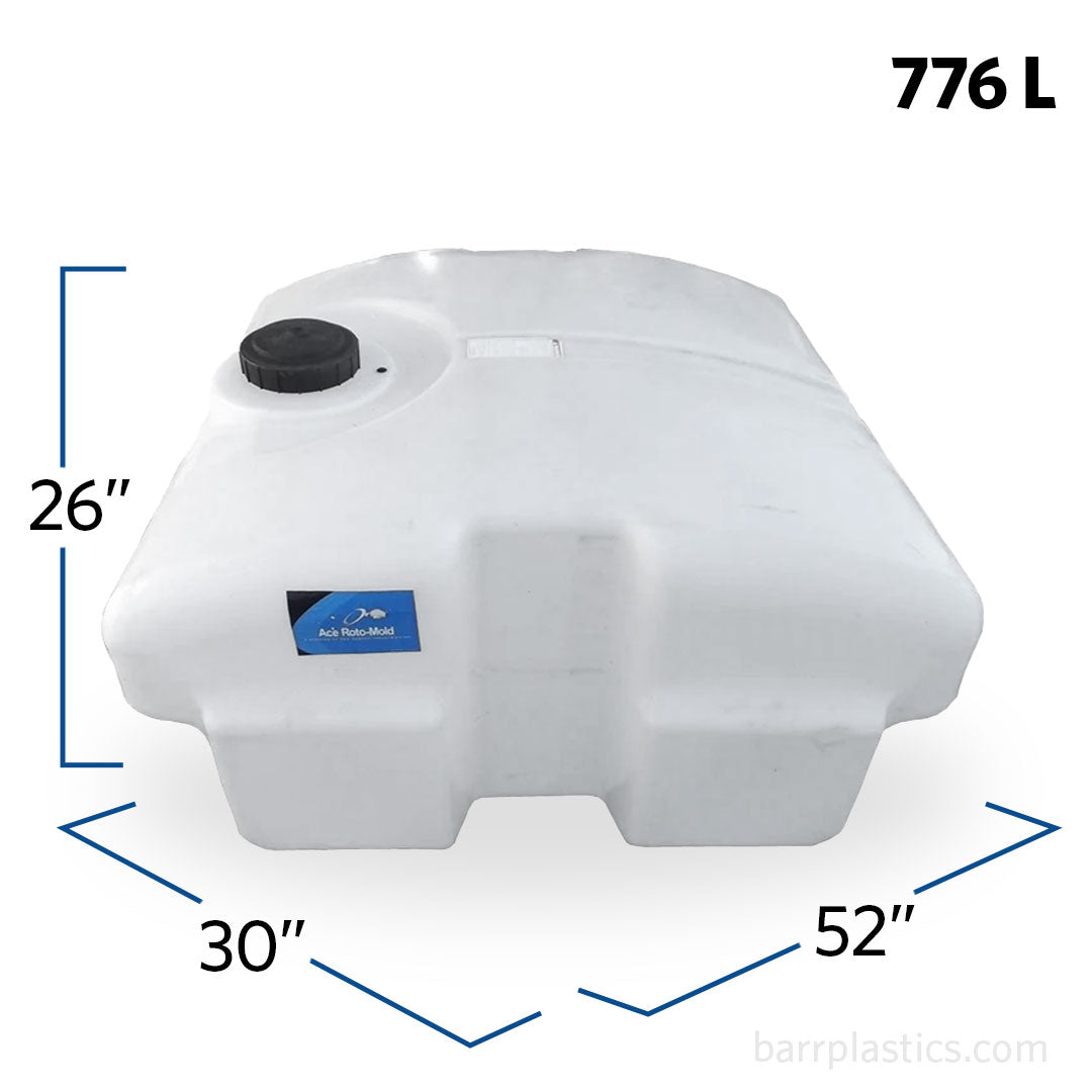 205 Gallon Plastic Pick Up Truck Water Storage Tank | PU0205-52