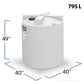 210 Gallon Plastic Vertical Liquid Storage Tank | VT0210-40