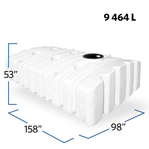 2500 Gallon Belowground Low Profile Cistern Holding Tank | 44080