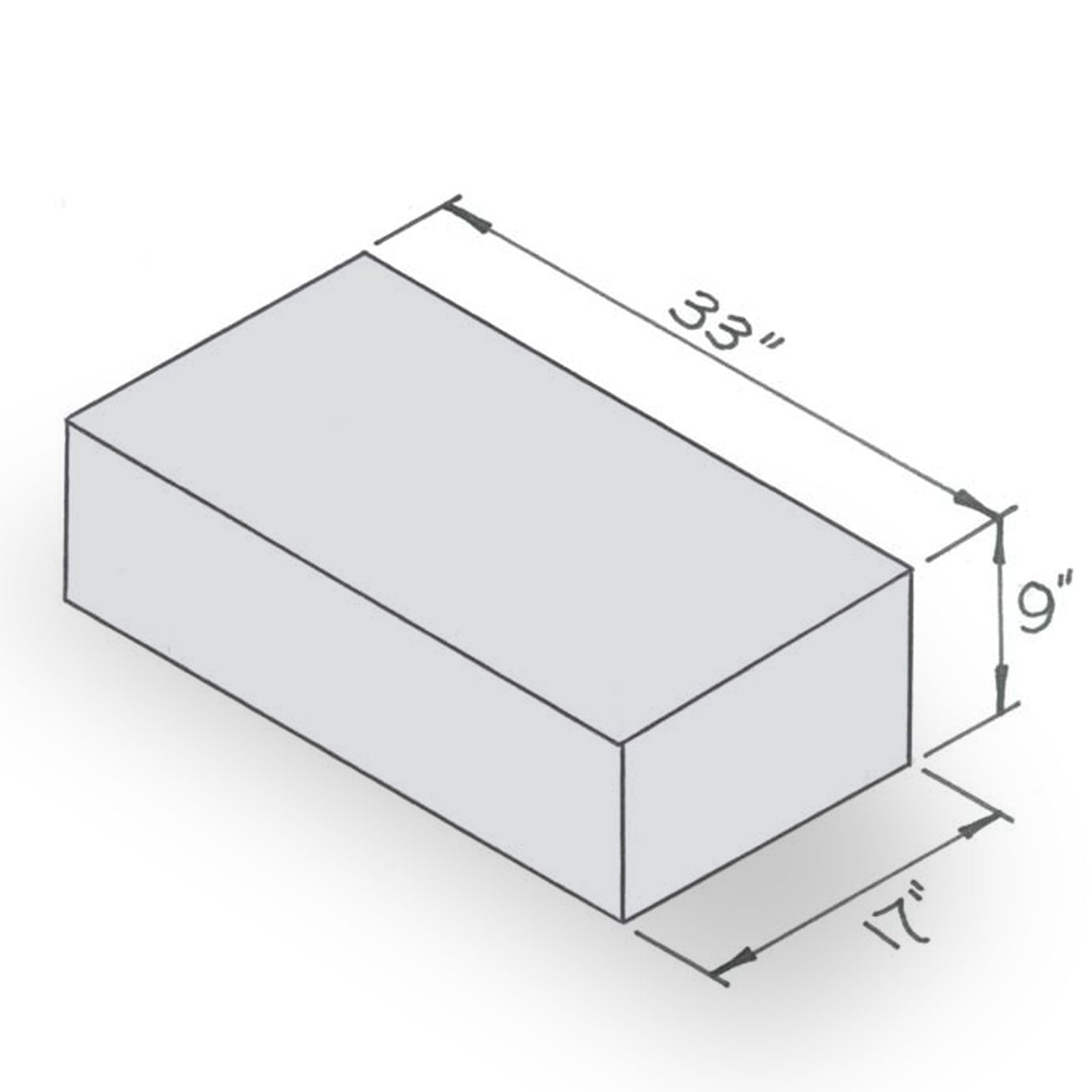 22 Gallon Box Shaped Tank | T18.5HW