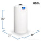 225 Gallon Plastic Vertical Liquid Storage Tank | VT0225-31