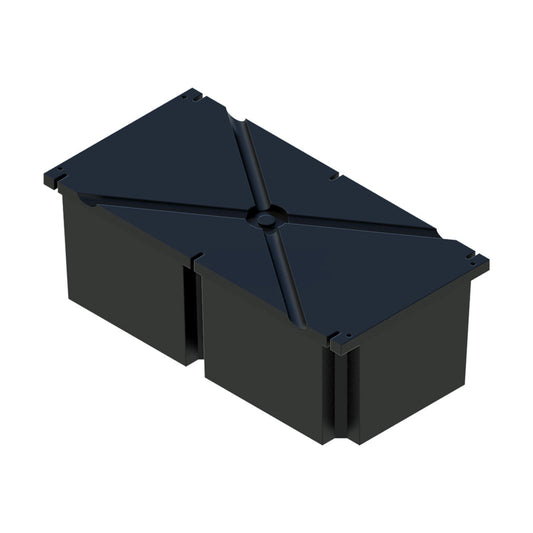 24" X 48" X 16" Dock Float | BD2448-16