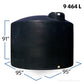 2500 Gallon Vertical Water Storage Tank | 40631