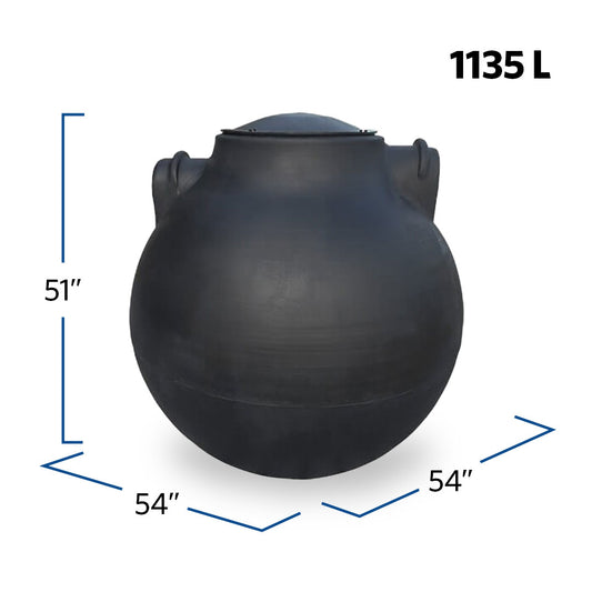 300 Gallon Spherical Pump Tank (with Shoulders) | 41319