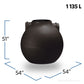 300 Gallon Underground Spherical Pump Septic Pump Tank (BLK) | 44946