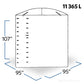 3000 Gallon Plastic Vertical Liquid Storage Tank | 41263