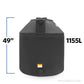 305 Gallon Plastic Vertical Water Storage Tank with 2" Fitting | 40702