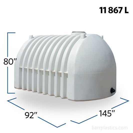 3182 Gallon Specialty Elliptical Tank | 44427