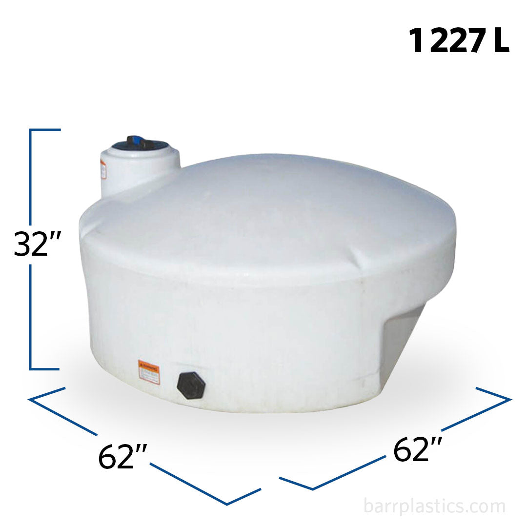 325 Gallon Plastic Pick Up Truck Water Storage Tank | 40693