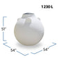 325 Gallon Plastic Underground Water Storage Cistern Tank | 41321