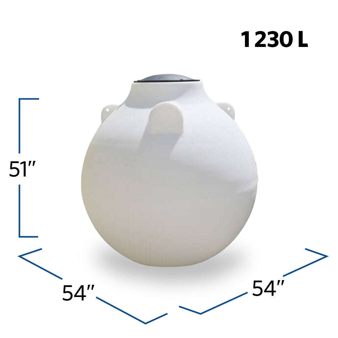 Horizontal Plastic Tanks