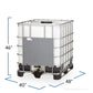 330 Gallon Cage Tote Steel Base | PPSP330UNSTD