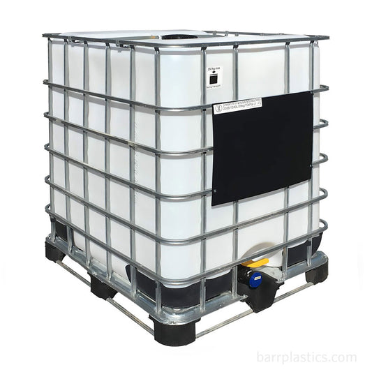 330 Gallon Rebottled Tote with Metal Cage | UICOR0033