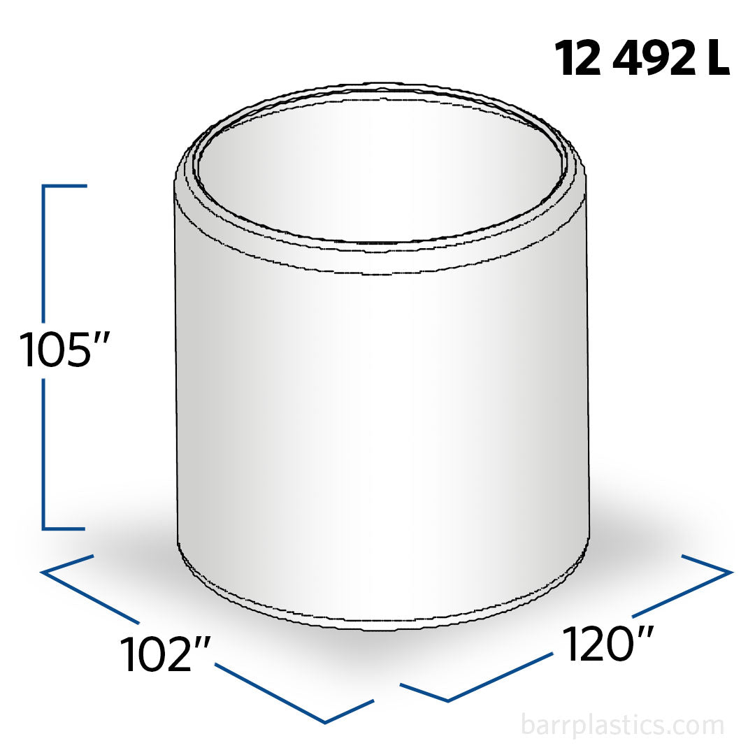 3300 Gallon Plastic Open Top Batch Storage Tank | OP3300-102