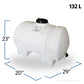 35 Gallon Plastic Horizontal Leg Tank | 45223