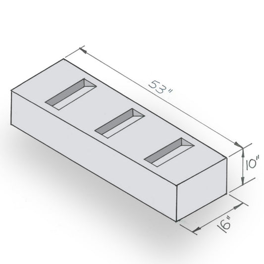 36 Gallon Box Shaped Tank | T30HW