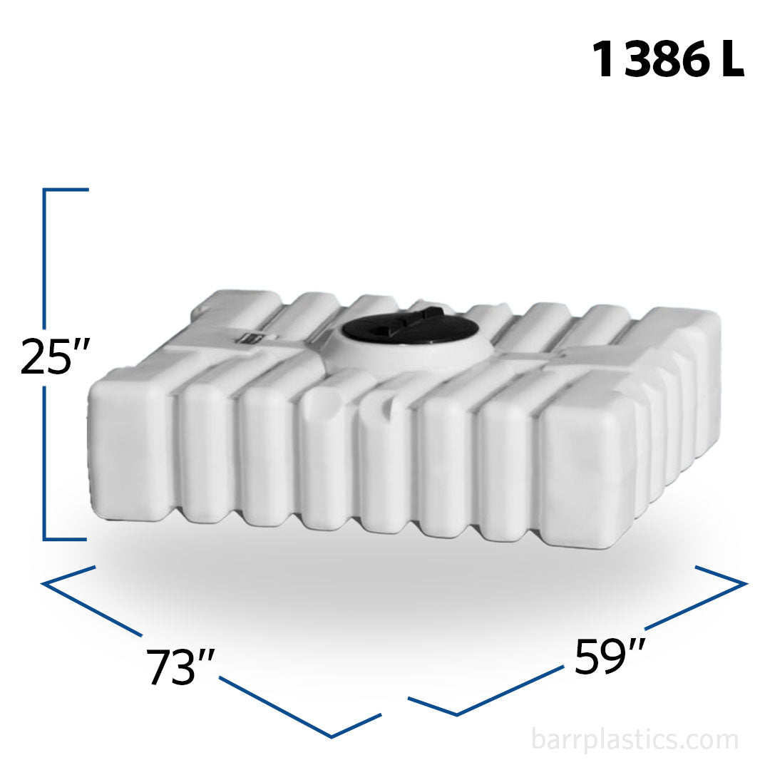 365 Gallon Low-Profile Water Tank | E305-LP