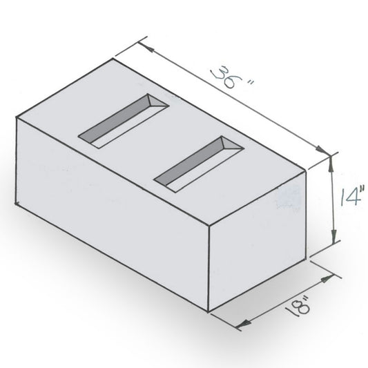 39 Gallon Box Shaped Tank | T32HW