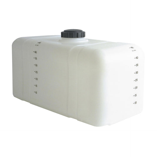 45 Gallon Plastic Portable Flat Bottom Utility Tank | 43837