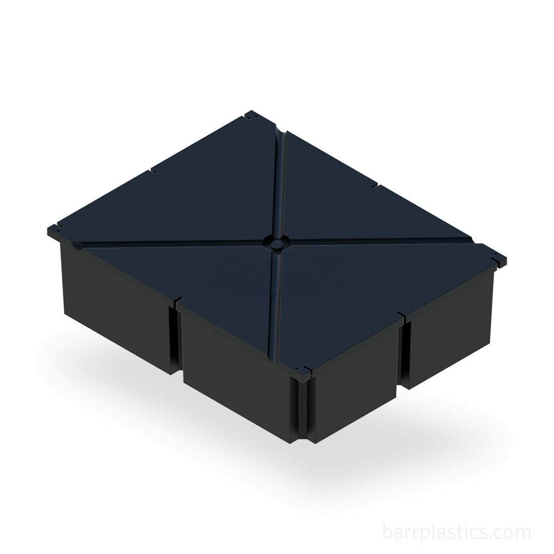 48" X 60" X 16" Dock Float | BD4860-16