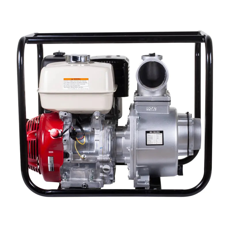 4" Water Transfer Pump with Gas-Powered 13HP HONDA GX390 422GPM Engine | WP-4013HR