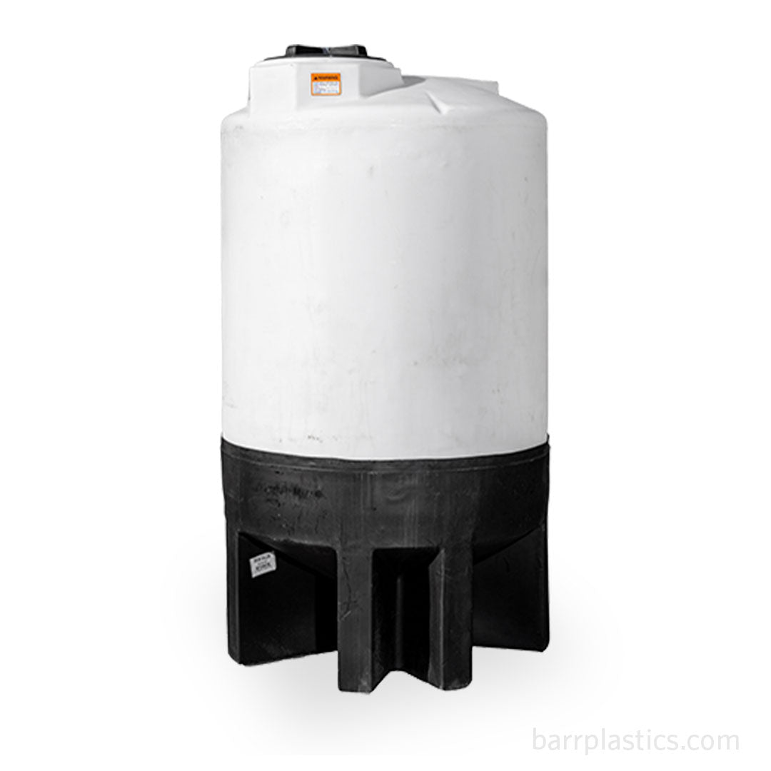 500 Gallon 30 Degree Plastic Cone Bottom Tank with Poly Stand | 40289